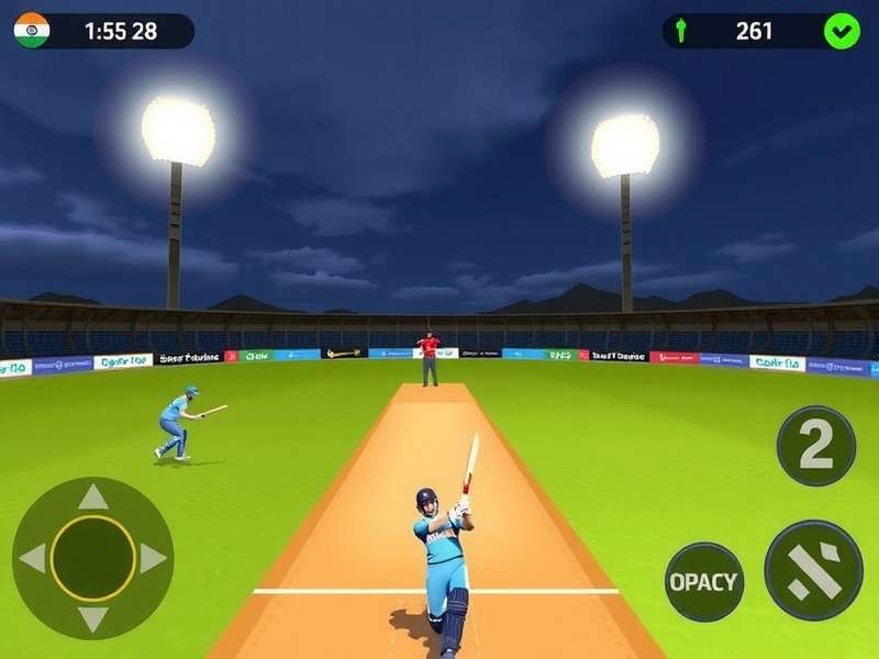 Indian Cricket League Main Gameplay Indian Cricket League Gameplay Screenshot